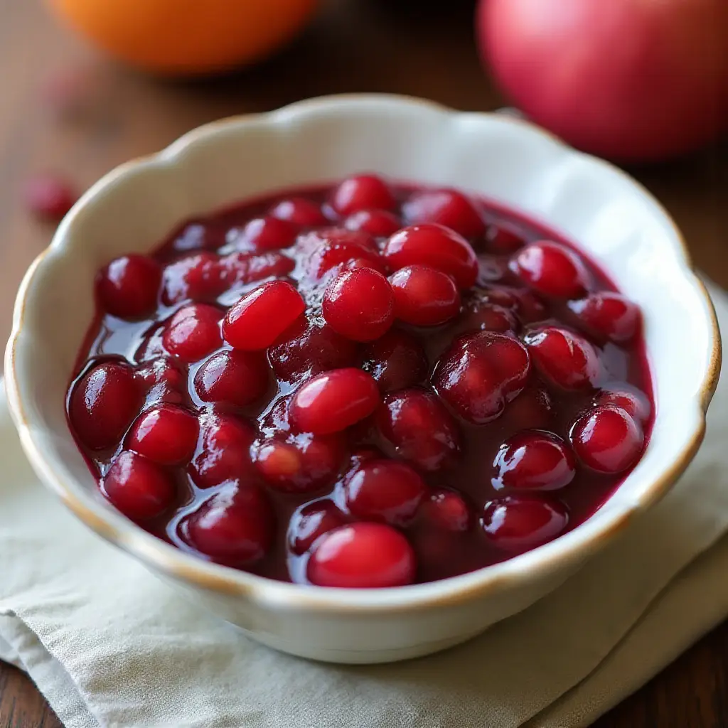 Cranberry Pomegranate Sauce