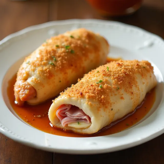 Teriyaki Chicken Cordon Bleu