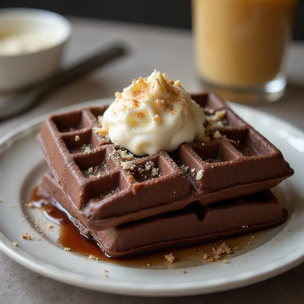 Chocolate Waffles