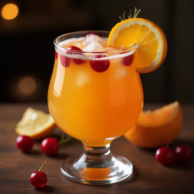 Christmas Rum Punch