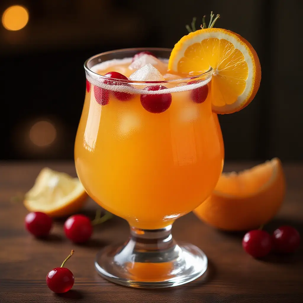 Christmas Rum Punch