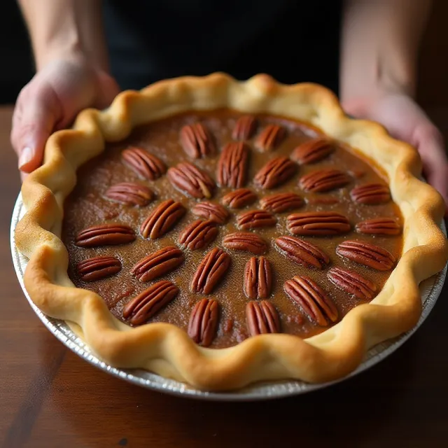 Old-Fashioned Honey Pecan Pie