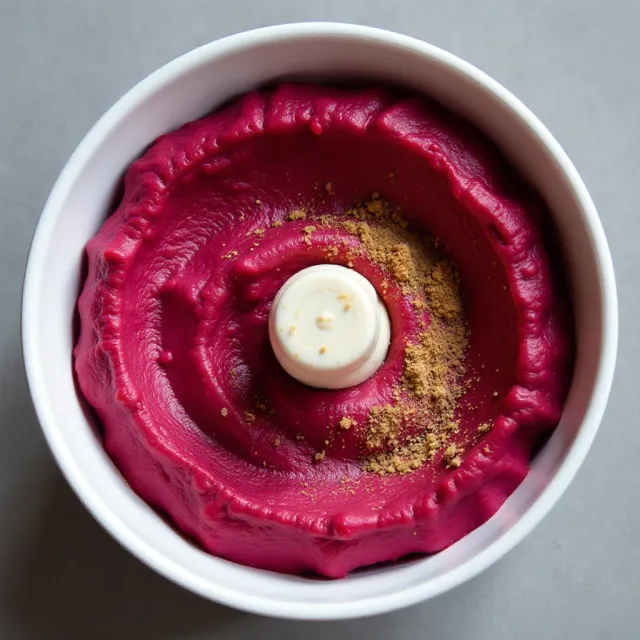 Easy Beet Hummus