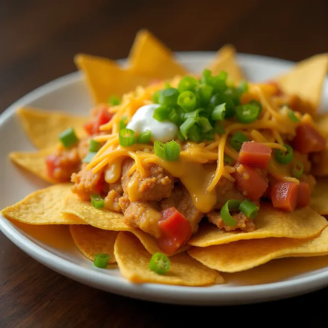 Restaurant-Style Chicken Nachos