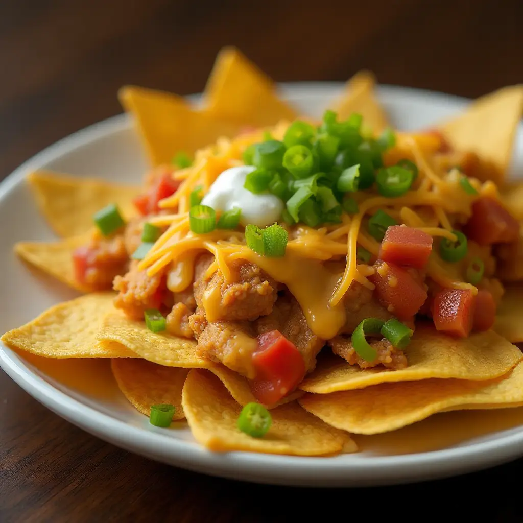 Restaurant-Style Chicken Nachos