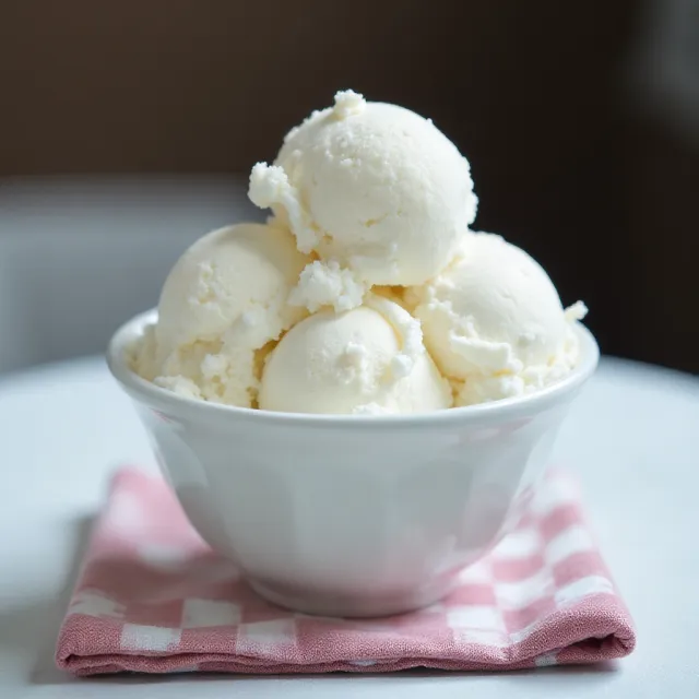 Easy Snow Ice Cream