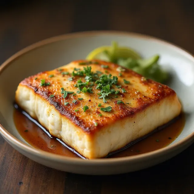 Barbeque Halibut Steaks