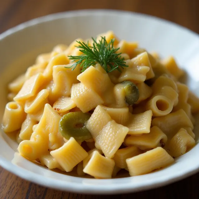 Dill Pickle Pasta Salad