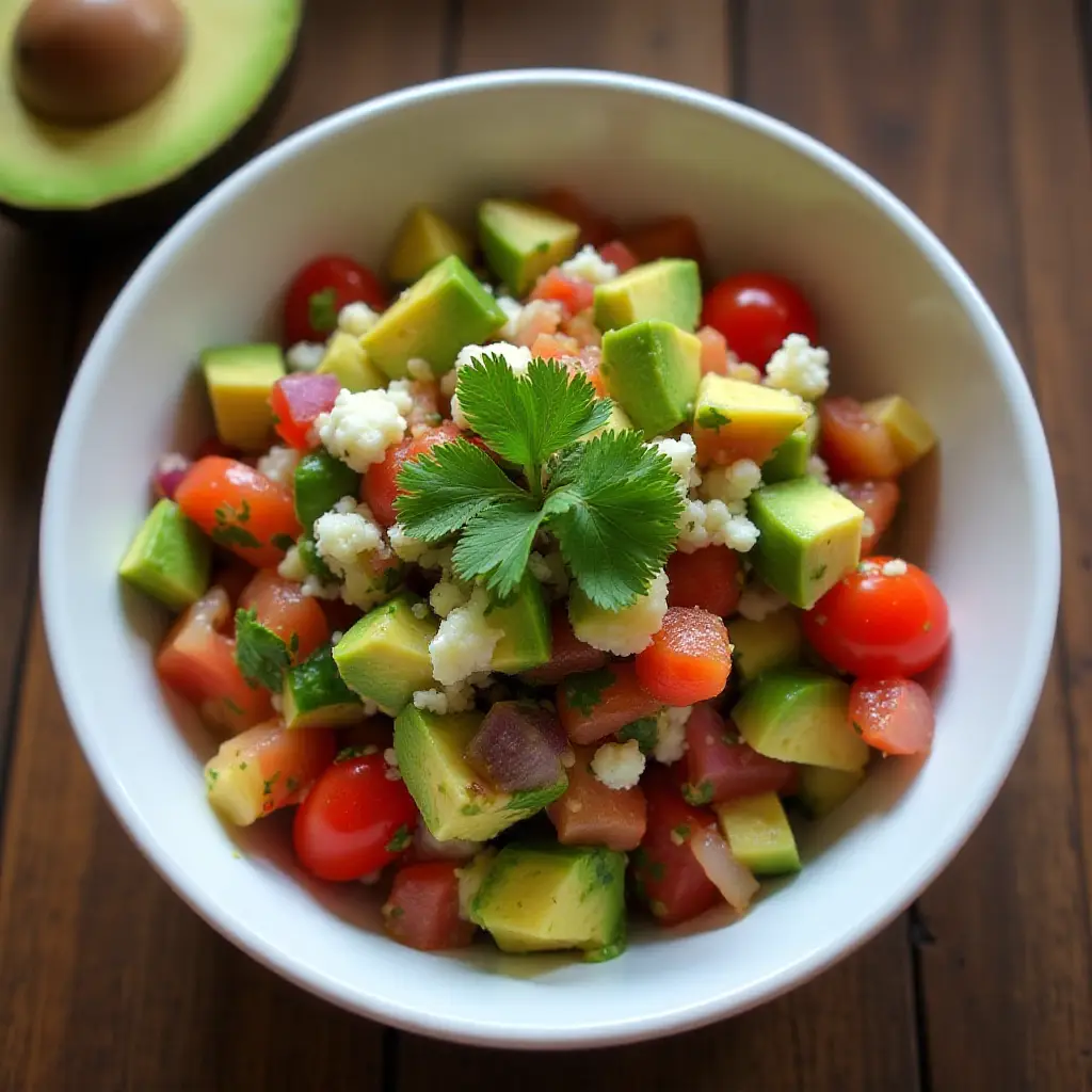 Avocado Feta Salsa