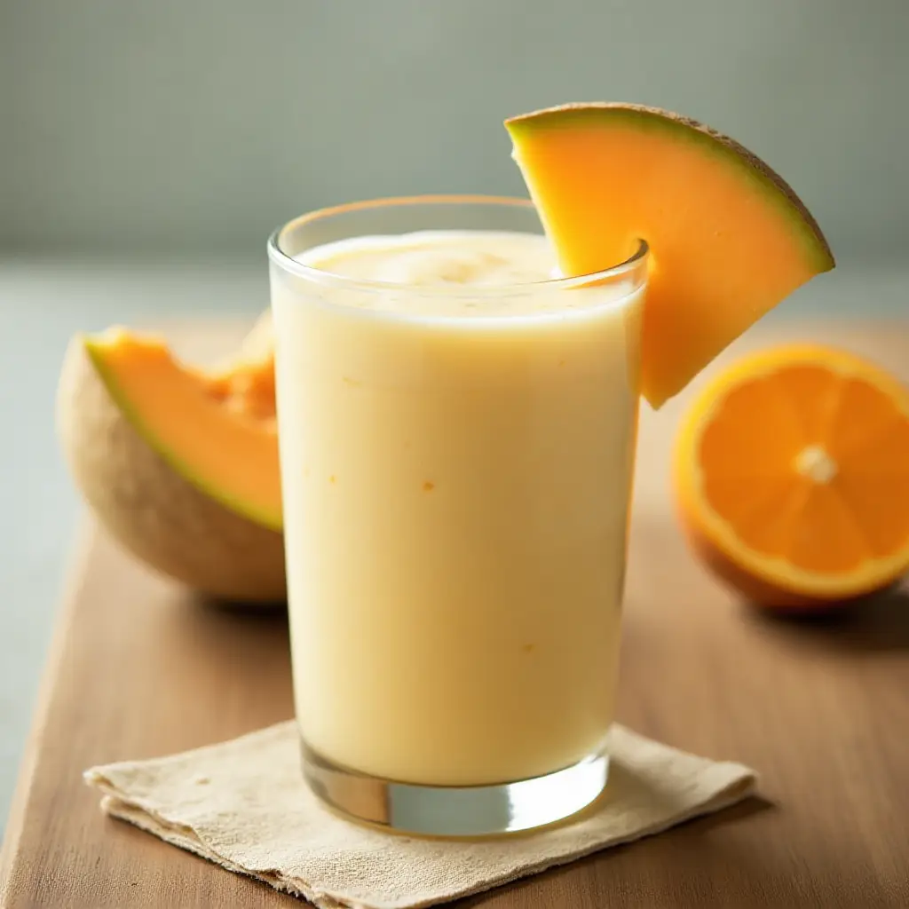Simple Cantaloupe Smoothie
