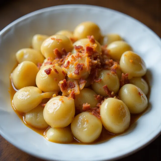Traditional Slovak Haluski