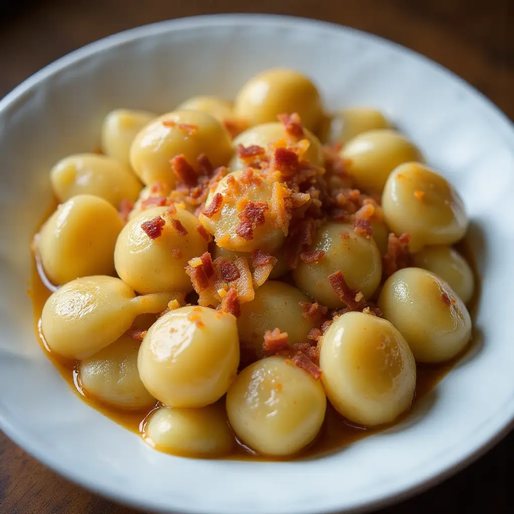 Traditional Slovak Haluski