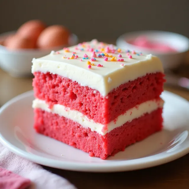 Pink Velvet Cake
