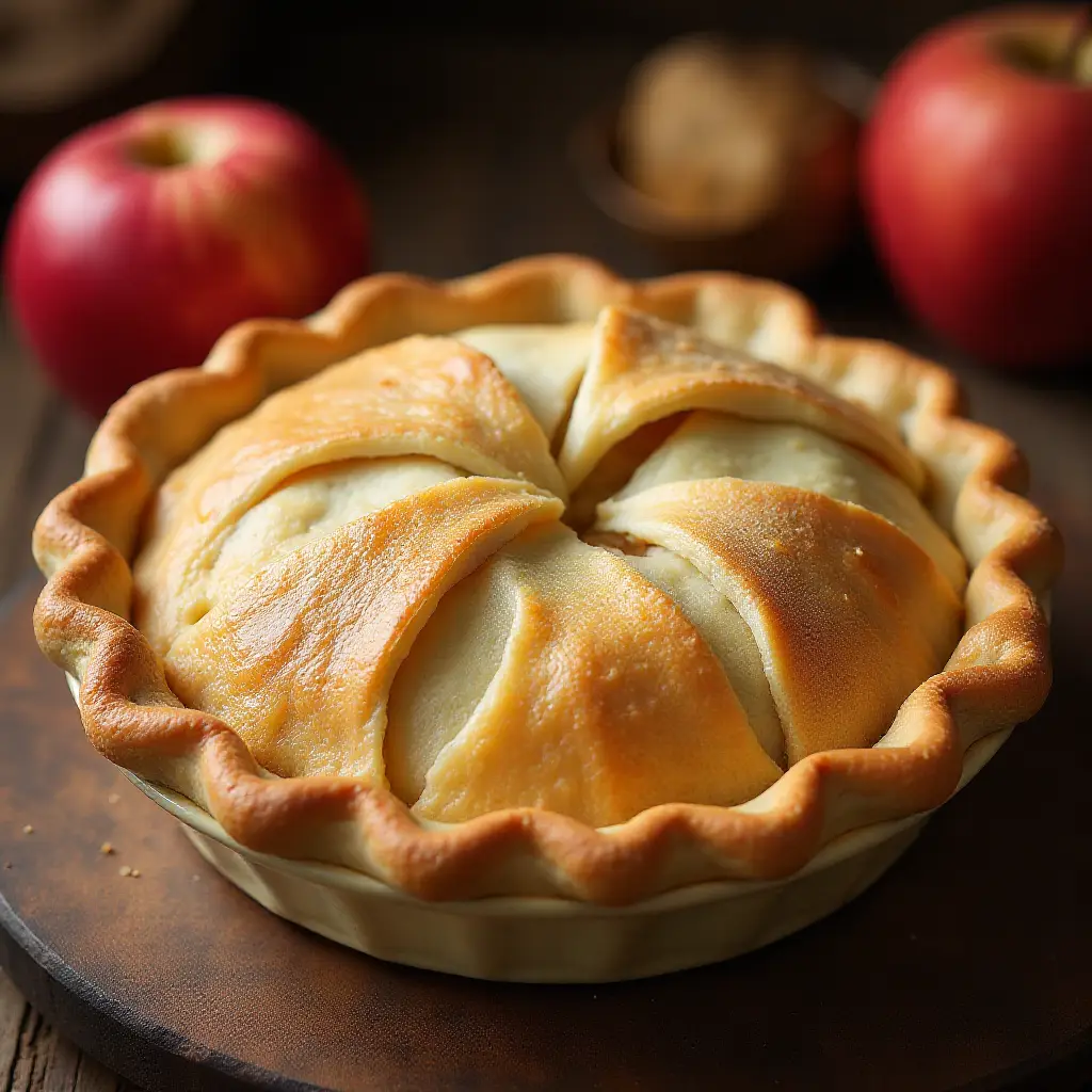 Apple Pie with Pre-Cooked Apple Filling