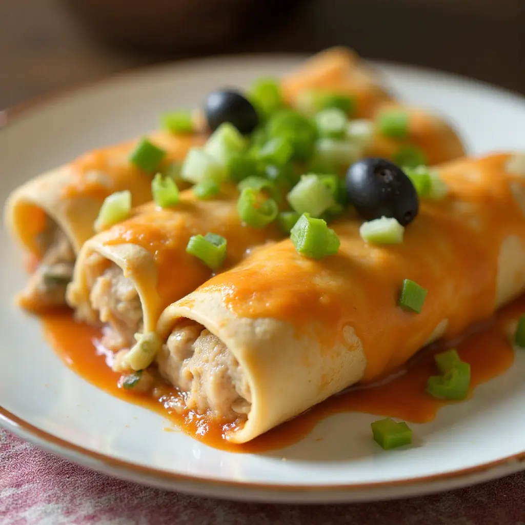Angela's Awesome Chicken Enchiladas