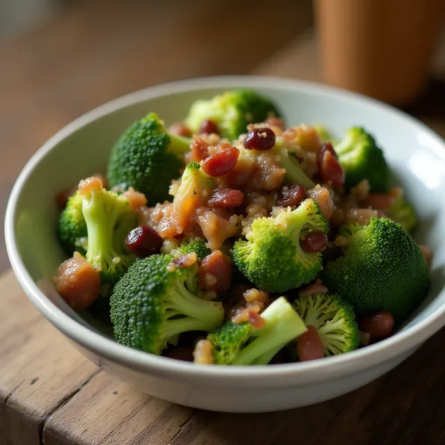 Sweet and Tangy Broccoli Salad