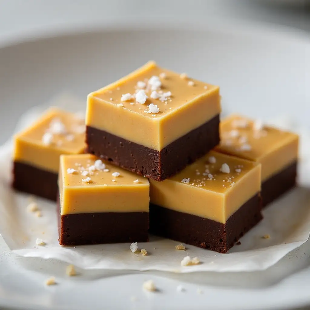 Black Bottom Butterscotch Fudge