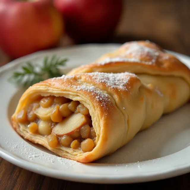 Easy Apple Strudel
