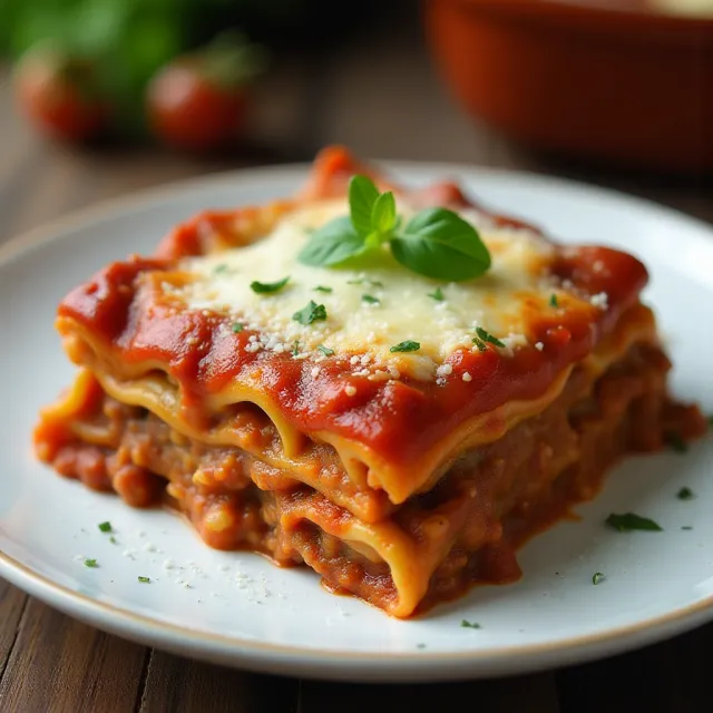 Zucchini Lasagna With Beef and Sausage