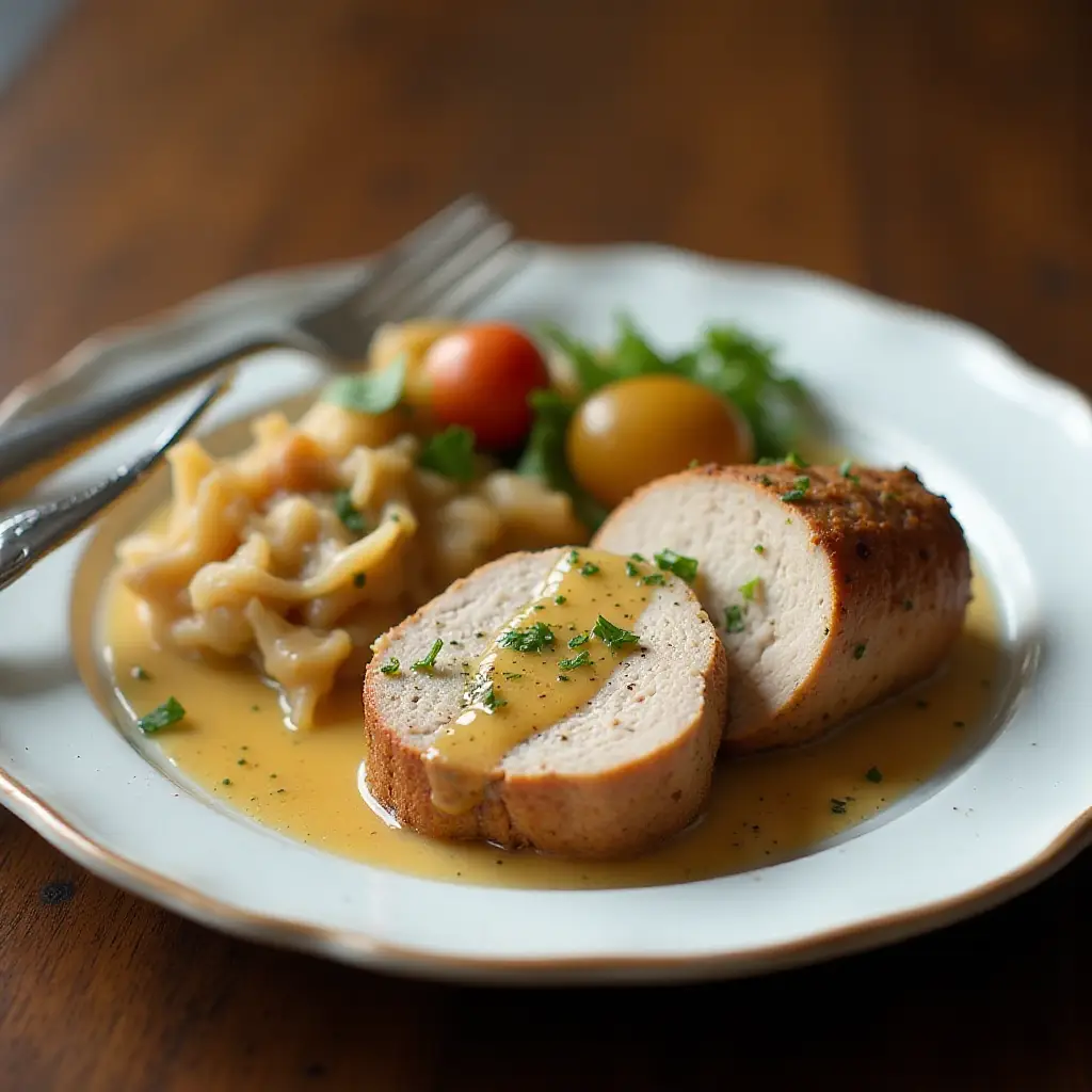 Pork Tenderloin with Dijon Marsala Sauce