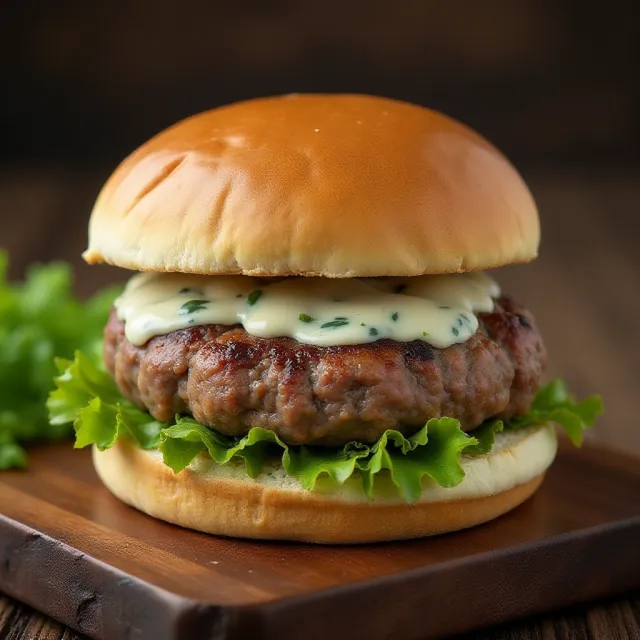 Blue Cheese Burgers