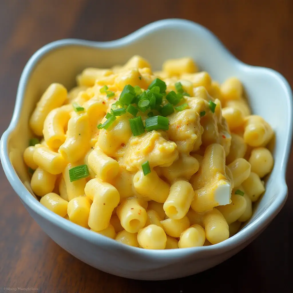 Deviled Egg Macaroni Salad