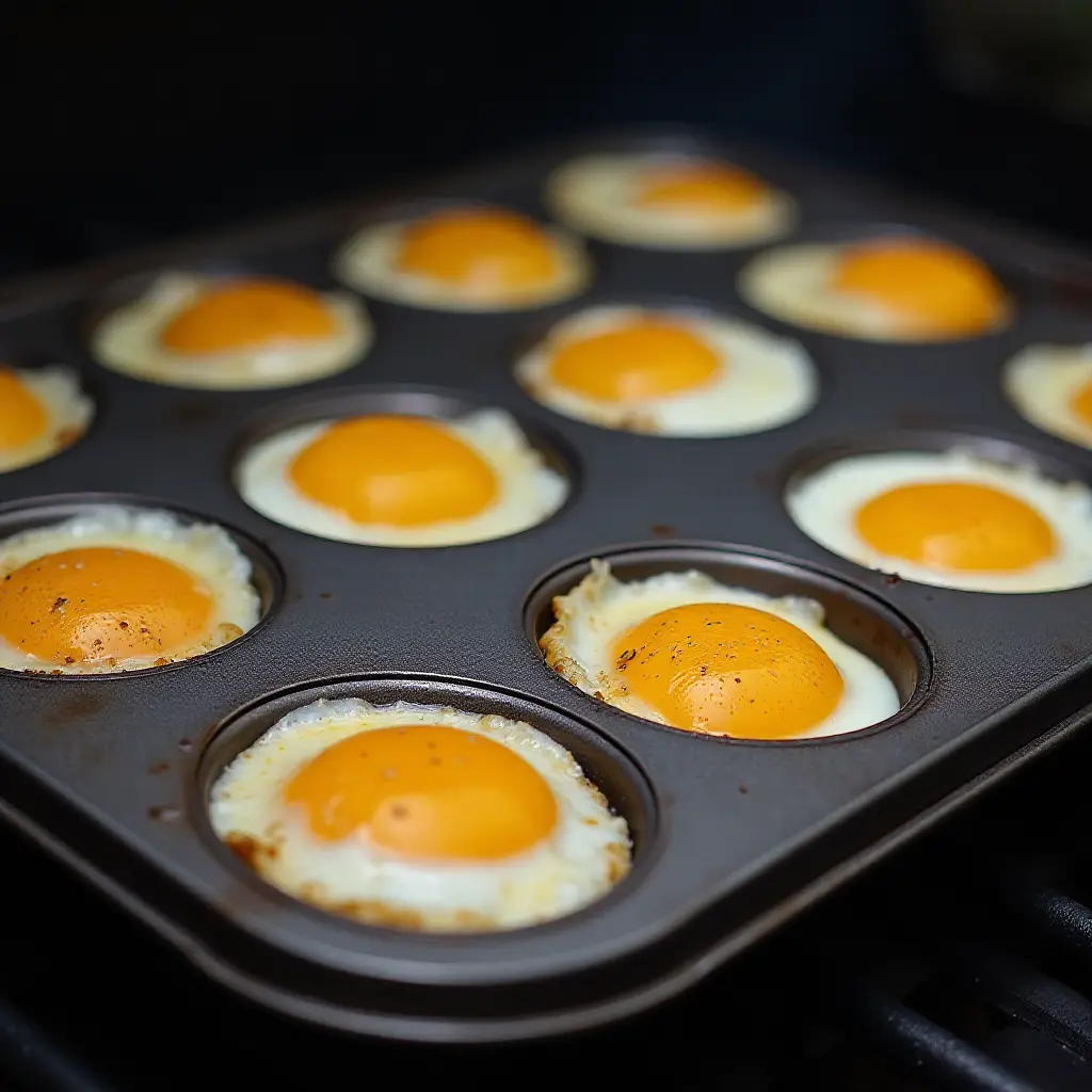 Eggs on the Grill