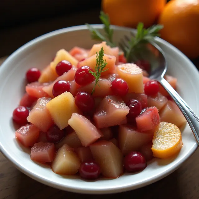 Apple Cranberry Relish