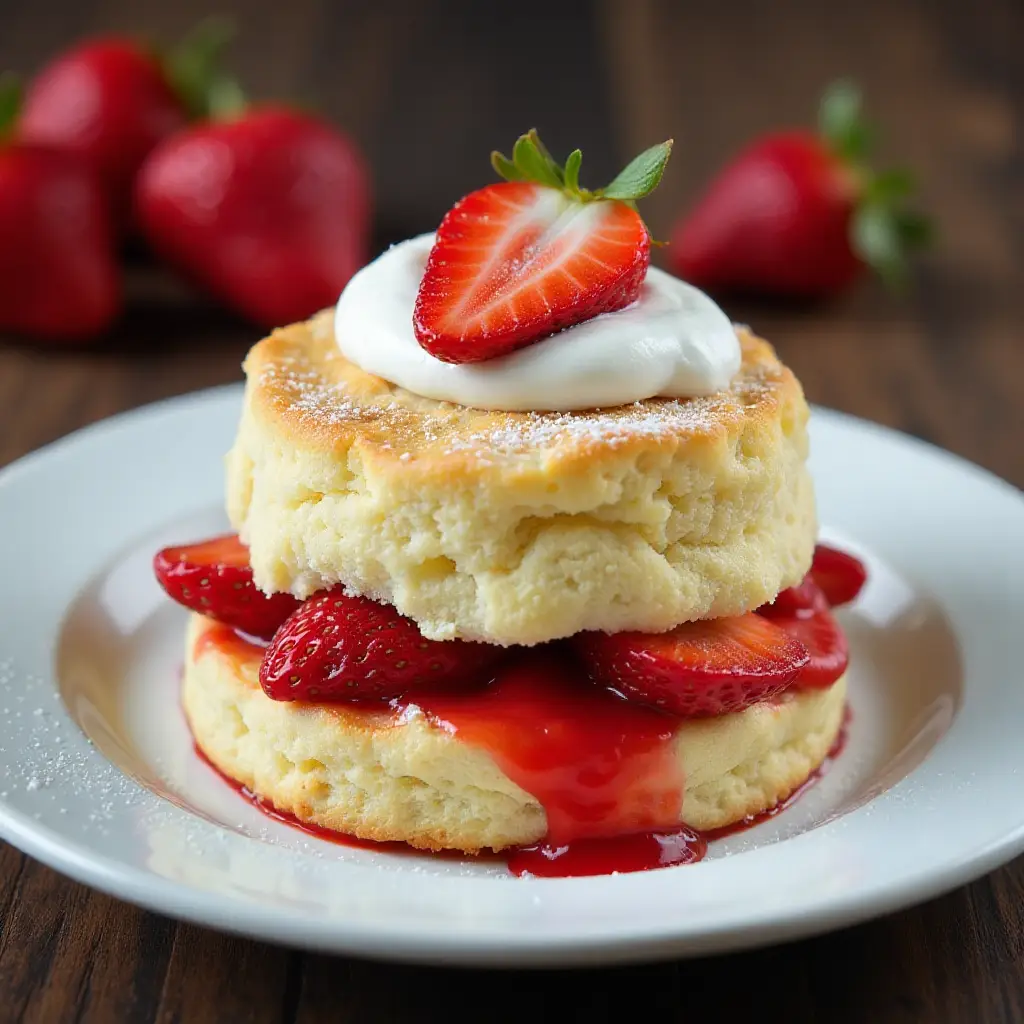 Buttermilk Strawberry Shortcake