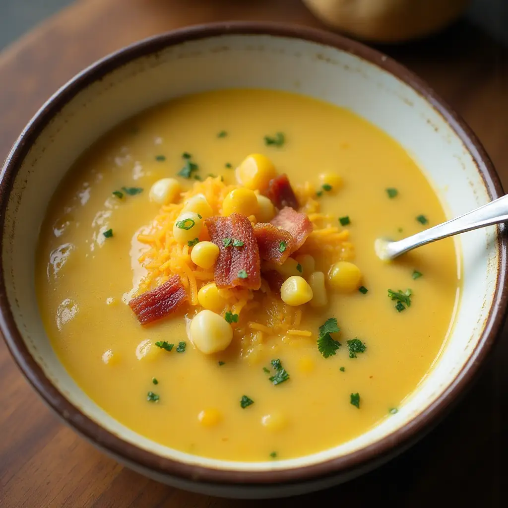 Cheesy Corn Chowder