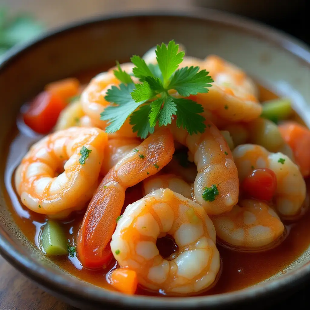 Shrimp Ceviche Baja Style
