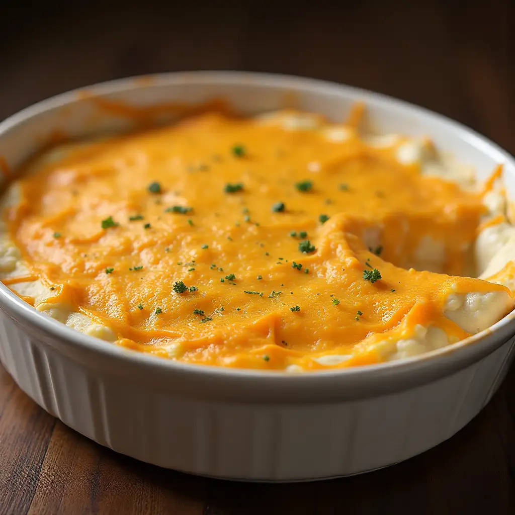 Buffalo Chicken Dip with Sour Cream