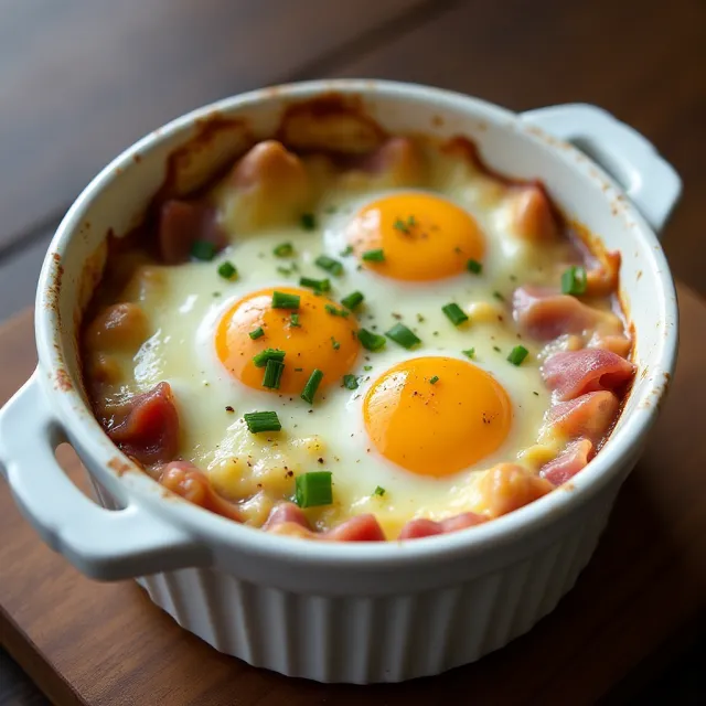 Oeufs Cocotte (Baked Eggs)
