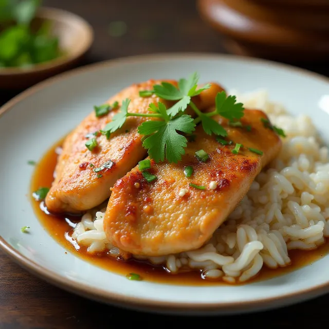 Easy Steam Chicken