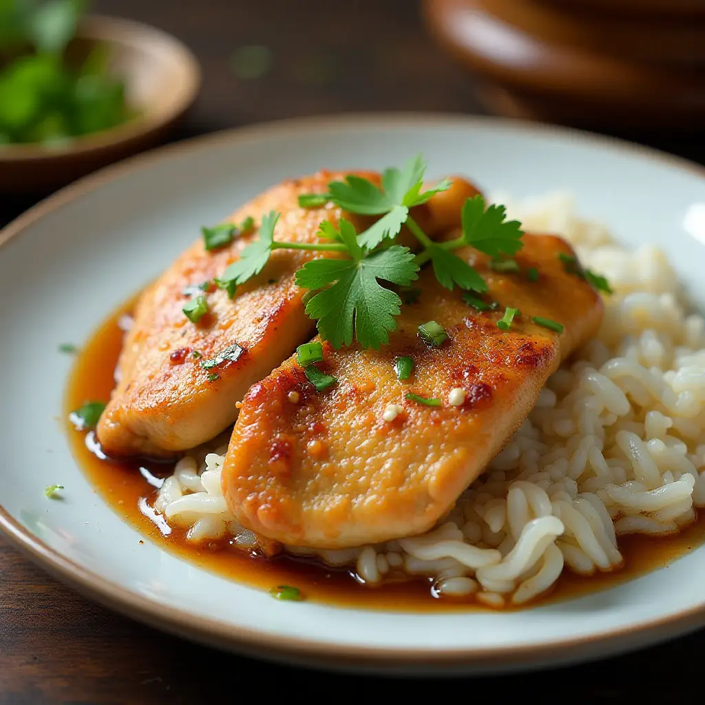Easy Steam Chicken