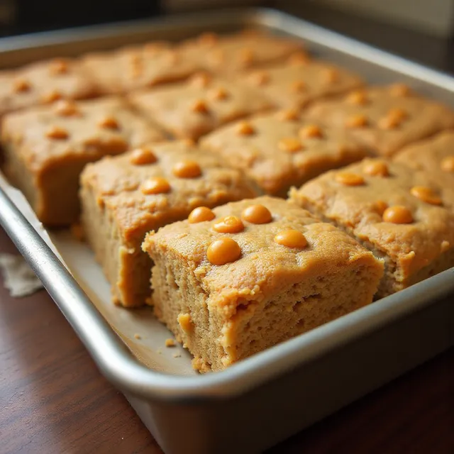 Oatmeal Scotchies in a Pan
