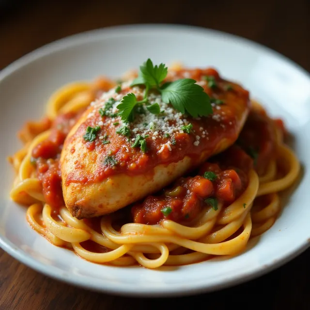 Hunter Style Chicken Cacciatore