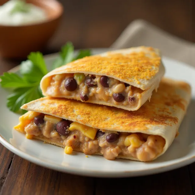 Tangy Tuna Black Bean Quesadillas