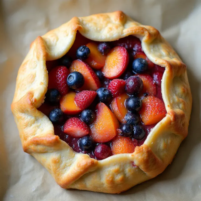 Summer Fruit Galettes