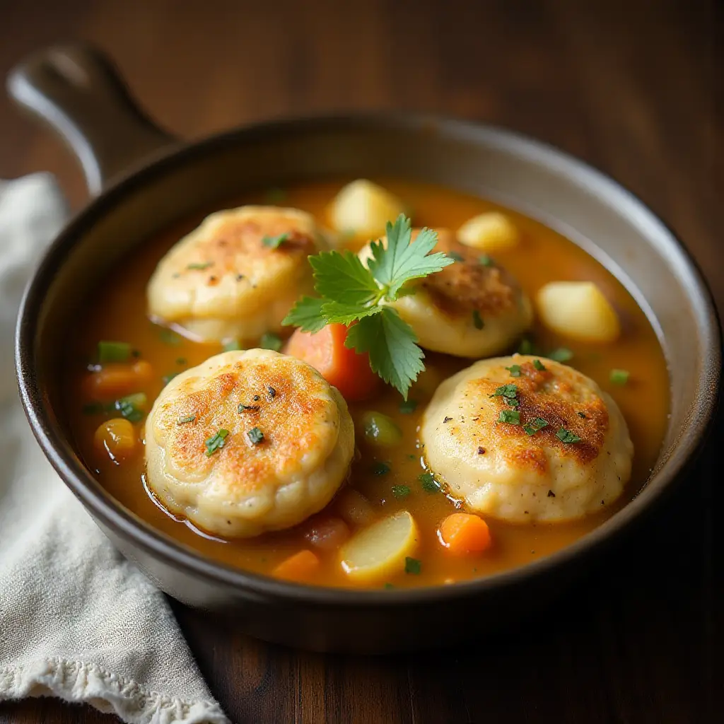 Bacon Chicken and Dumplings