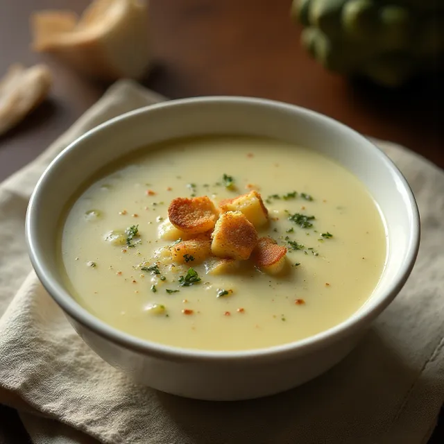 Cream of Artichoke Soup