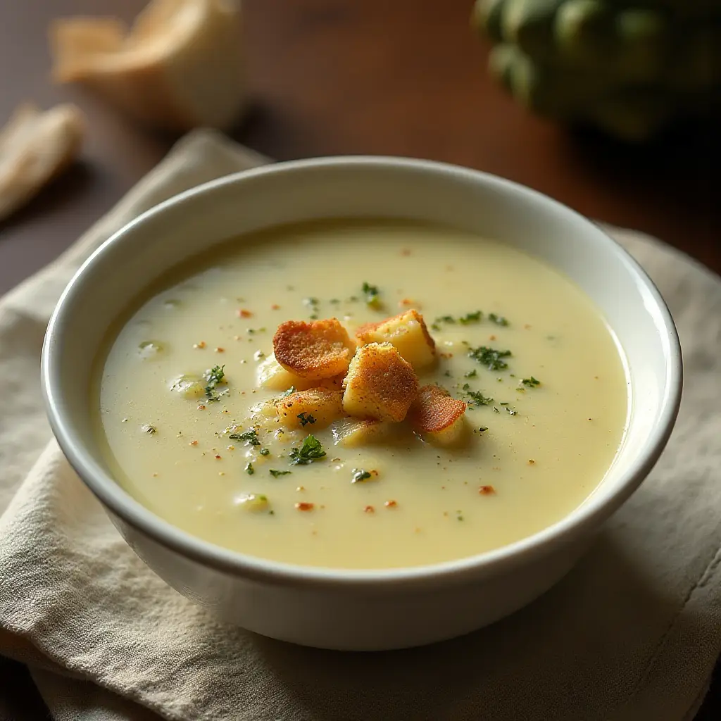 Cream of Artichoke Soup