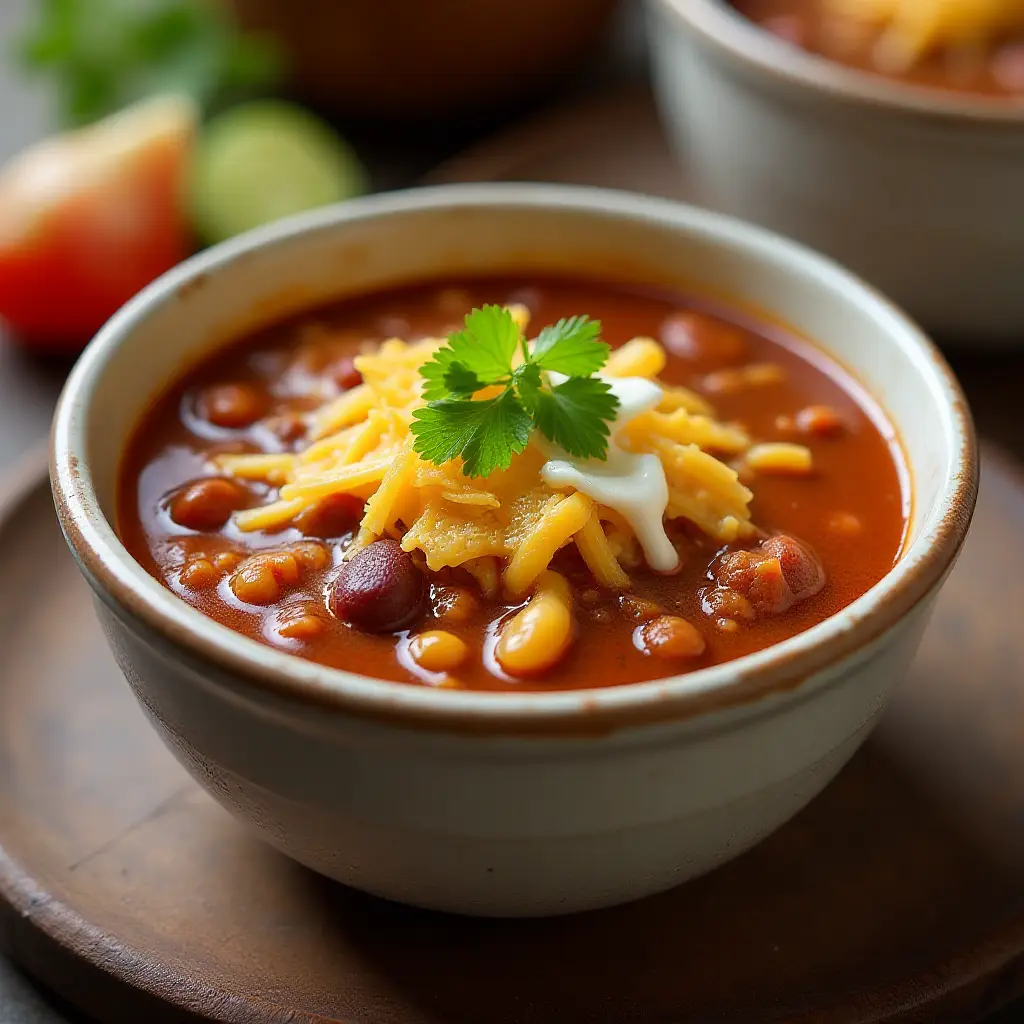 5 Ingredient Cheesy Taco Soup