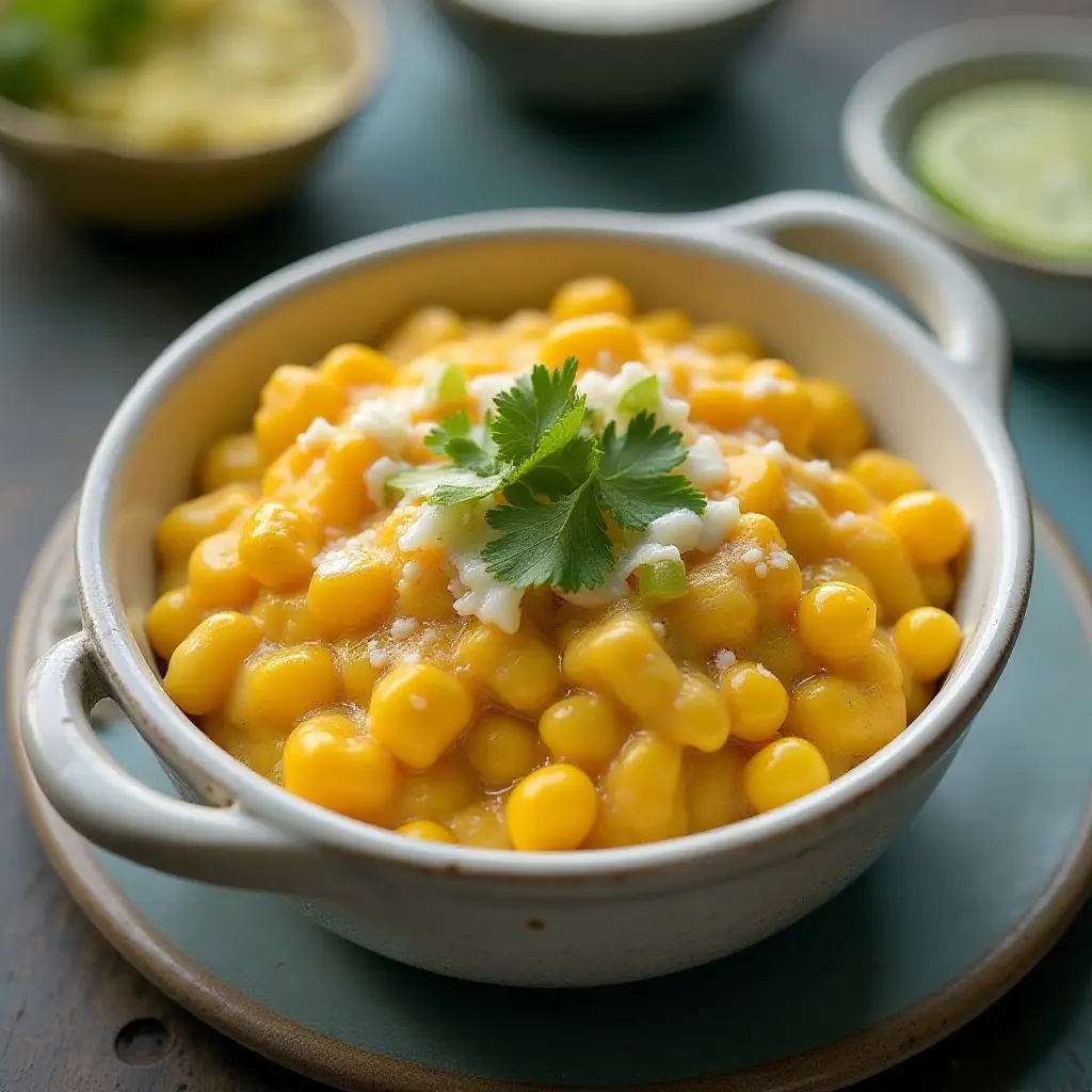 Esquites with Frozen Corn