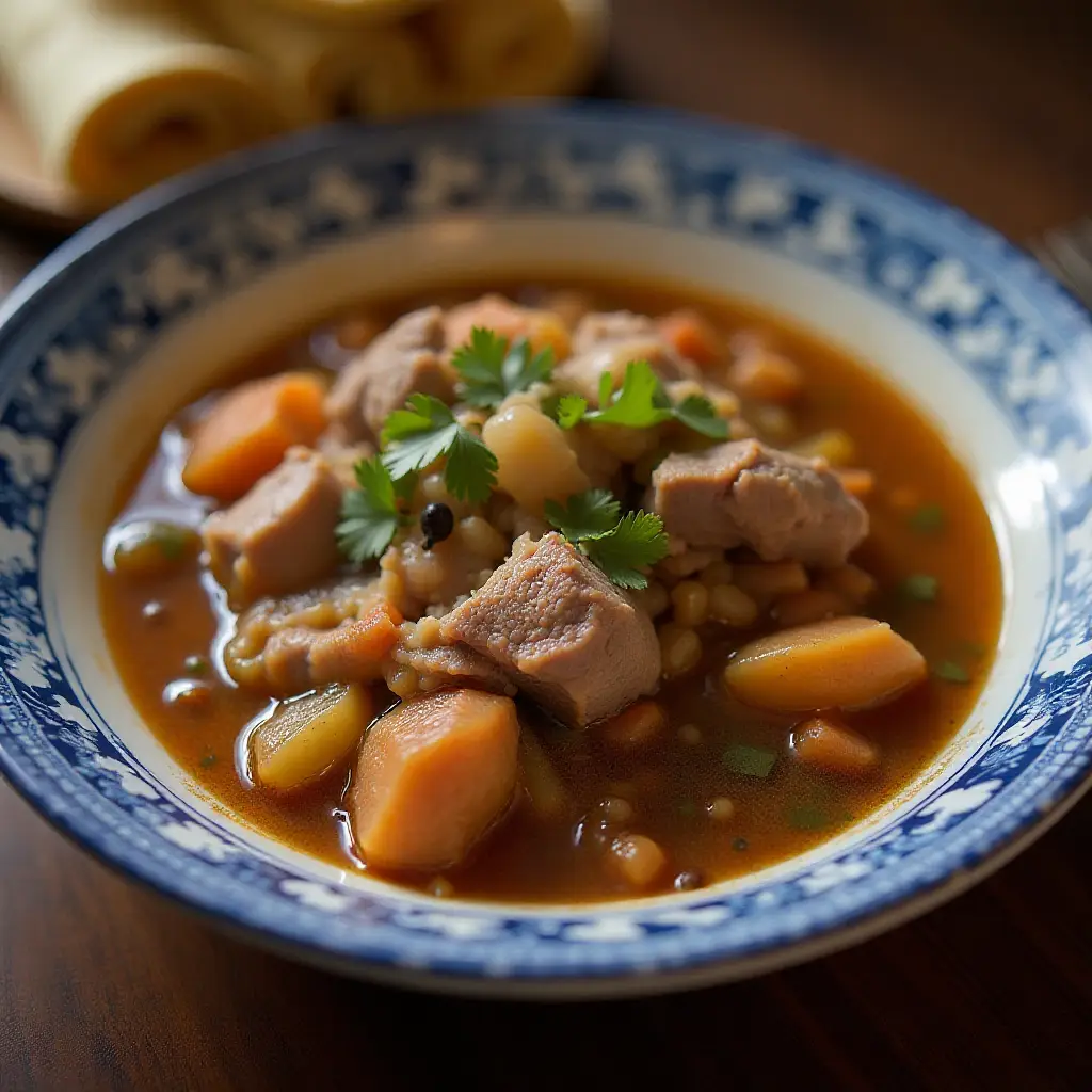 Pork for Tamales
