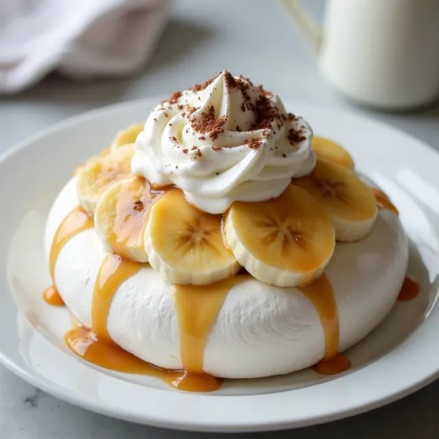 Banoffee Pavlova