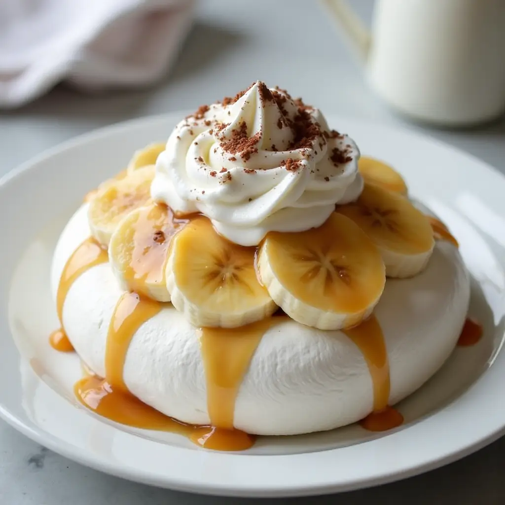 Banoffee Pavlova