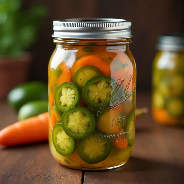 Mexican Pickled Jalapenos