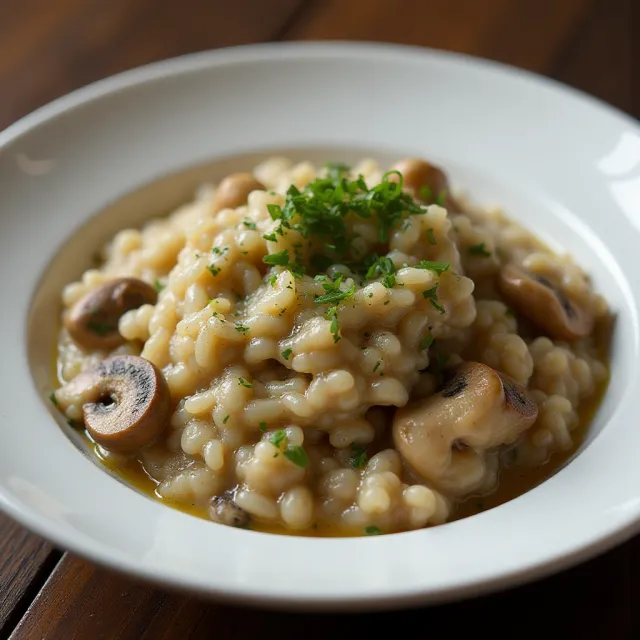 Gourmet Mushroom Risotto