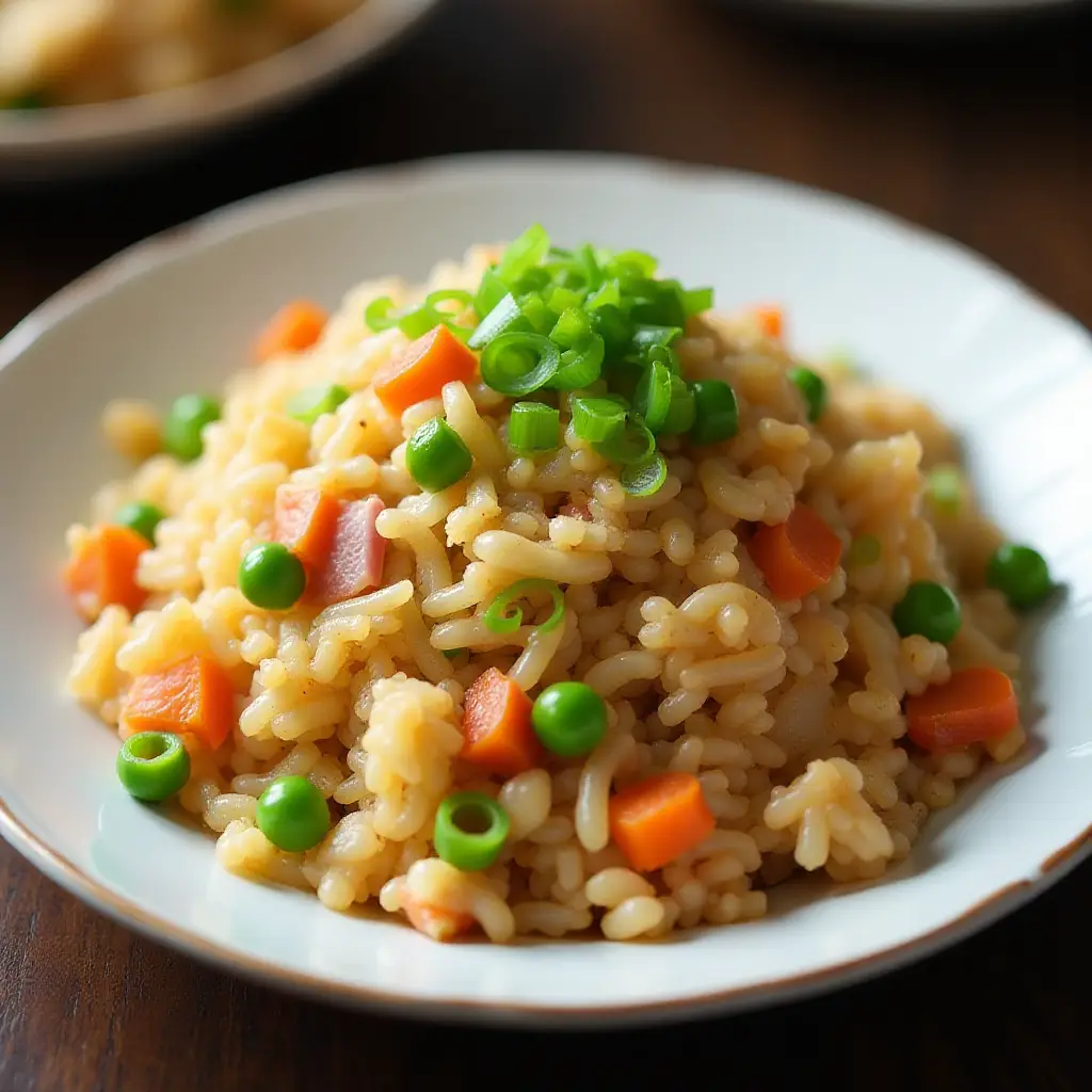 Fried Rice with Ham